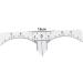 Healeved 20 Pcs Makeup Ruler Brow Ruler Sticker Eyebrow Guide Eyebrow Tools Eyebrow Stencil Disposable White - Buy Online on GoSupps.com