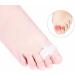 PEDIMEND Silicone Gel Double Loop Toe Separator 1 Pair - Bunion Protector and Overlapping Toe Corrector for Foot Care - Unisex (2PCS) - Buy Online on GoSupps.com