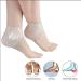 Buy Chrome Silicone Feet Care Socks - Moisturizing Gel Heel Protectors for Cracked Skin | Pink - International Shipping Available  - Buy Online on GoSupps.com