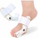 Big Toe Valgus Corrector - Non-Surgical Bunion Relief & Toe Separation - Orthopedic Hammer Toe Straightener in White - Buy Online on GoSupps.com