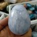 Natural Blue Celestite Palm s Polished Oval Shape Natural Stones and Minerals - Buy Online on GoSupps.com