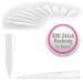 500 Stiletto TYPE II Clear Nail Tips with Adhesive - 10 Sizes | Premium ABS Formula | International Shipping - Buy Online on GoSupps.com