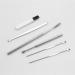 6Pcs Stainless Steel Ear Wax Pickers Set | Earpick Remover Curette Cleaner Spoon Tool - Buy Online on GoSupps.com