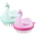 Frcolor 4-Piece Scalp Massage Brush Set | Best Shampoo Comb for Curly Hair & Relaxation | International Shipping - Buy Online on GoSupps.com