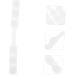 OATIPHO 10pcs Mask Hook Earrings Buckle - Ear Line Hanger Regulators & Protectors - Silica Gel White 14.7X1.9CM - International Shipping Available - Buy Online on GoSupps.com