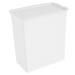 Abaodam Laundry Room Storage Box Sheet Laundry Storage Box Drawer Large Capacity Bucket Washing Powder Bucket Desktop 14.6X14X8CM White