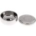 IKAPPY Large Stainless Steel Shaving Bowl with Lid - Chrome-Plated Luminous Surface | Perfect for All Shaving Needs - International Shipping Available - Buy Online on GoSupps.com