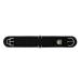 Weaver Leather Felt Lined Smart Cinch with Roll Snug Cinch Buckle 30-Inch Straight Black