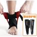 Adjustable Ankle Brace with Splint for Men & Women - Breathable Compression Support for Sprains Tendonitis & Injury Recovery | International Shipping Available - Buy Online on GoSupps.com