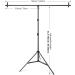 Hemmotop 5ft x 6.5ft T-Shape Backdrop Stand for Green Screen - Adjustable Photo Background Stand with 4 Clip Clamps and Carry Bag, Ideal for Video Studio, Parties - Portable and Easy to Use - Buy Online on GoSupps.com