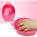 2 Pieces Nail Art Soaking Soak Bowl Manicure Bowl Warm Water Manicure Bowl Nail Spa Bowl Manicure Tool for Polishing Remover Treatment (Pink) - Buy Online on GoSupps.com