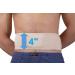 Ventral Hernia Reduction Binder for Men and Women - Waist Circumference 33-37 inch - Abdominal Support Belt with Navel Pad and Comfort Band - Buy Online on GoSupps.com
