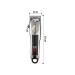 Retro Electric Hair Clipper with LED Digital Display - Rechargeable Home Hair Cutting Tool (19cm - Buy Online on GoSupps.com