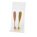 FOMIYES Outil De Massage Yeux Et B tonnet De Cr me Visage Lot De 2 Alliage De Zinc Mini Taille Portable Couleur or Rose Soin Anti- d me Yeux 5.8*1cm comme montr