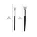 Buy Premium Large Size Makeup Brush Set - Cheek Blusher & Foundation - Perfect for Powder Cream & Highlighter | International Shipping Available - Buy Online on GoSupps.com