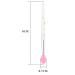 10pcs Lip Mask Brush Set - Crystal Handle Makeup Applicator for Lip Balm & Exfoliator | Portable Lipstick Wand | Miss Beauty 8x0.7cm - Buy Online on GoSupps.com