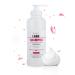 Lunamoon eyelashes shampoo lash shampoo 600ml eyelash foam Cleaner eyelash shampoo for eyelash extensions gentle eyelash cleaner foam wash for removing oil & make-up (rose 600ml)