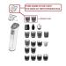 Stubble Clipper Combs 1mm & 2mm for Philips Beard Trimmer - Precision Grooming Accessories - Buy Online on GoSupps.com
