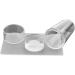 Silicone Nail Stamper & Scraper Set - 2.8cm Clear Stamp Printing Head Manicure Tools - Buy Online on GoSupps.com