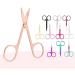 Craft Scissors - Stainless Steel Nail & Eyebrow Trimming Tool | Precision Makeup & Beauty Scissors for Perfect Grooming - Buy Online on GoSupps.com
