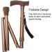 Canes Folding Cane - Foldable Walking Cane for Men Women - Adjustable Walking Stick - Fold-up Collapsible Lightweight Adjustable Portable Hand Walking Stick - Balancing Mobility Aid - Buy Online on GoSupps.com