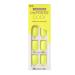Kiss imPRESS Color Limited Edition Neon Yellow Press-On Fake Nail Manicure Influencer 84780