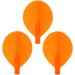 CUESOUL Orange AK4 Slim Shape Diamond Shield Teardrop Kite Big Wing Standard Dart Flights - Buy Online on GoSupps.com
