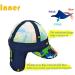 Kids Legionnaires Hat UPF 50+ Sun Protection Swim Cap - Dinosaur Design | Quick-Drying Boys Sun Hat for Beach and Pool | 2-4 Years - Buy Online on GoSupps.com