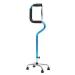 Crutches for The Elderly Four-Legged Four-Clawed Leg Crutches Non-Slip Crutches Lightweight Telescopic Cane Cane Eight Cane Crutch Cabinet for Men and Women (Color : Silver) Smooth Sailing Blue