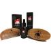 GBS Beard Oil with Premium Oval Wood Beard Brush with Boar Bristles and Bamboo All Fine Beard Comb