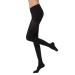 Pantyhose Siamese socks compression varicose veins high waist tight slimming stockings prevent DVT in men and women (XXL-black) XXL black
