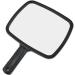 Accessotech Professional Handheld Salon Barbers Hairdressers Paddle Mirror - Black - Buy Online on GoSupps.com