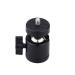 AKOAK 1/4" Swivel Mini Ball Head Screw Tripod Mount for DSLR Camera Camcorder Light Bracket, Pack of 1