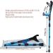 Forearm Crutches Adjustable Forearm Crutches Open Cuff Crutch Walking Elbow Crutches 12 Height Adjustable Stops Lightweight Easy to Carry Lightweight Arm Crutch Prosperous - Buy Online on GoSupps.com