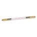 Healeved Embroidery Pencil Eyebrow Pencil Brow Pen Eyebrow Microblading Pen Pink Rhinestones 1 count (Pack of 1) Pink