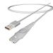 Legs Hair Remover Charger Cord for Flawless Legs Charger Cord Replacement,5V Removal Charger Cable fit Finishing Touch Flawless Legs Shaver Charging Cord, Spare Power Cord for Flawless Trimmer plug