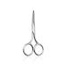 Craft Scissors 1 Pcs Stainless Steel Eyebrow Scissor Eyebrow Trimmer Eyebrow Eyelashes Nose Hair Scissor Manicure Scissors Cutter Nail Tools Scissors