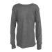 Floso Unisex Childrens/Kids Thermal Underwear Long Sleeve T-Shirt/Top Chest: 18-20inch (Age 2-3) Charcoal