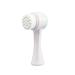Trfplooc cleaning brush face 2-in-1 face brush double-sided peeling brush non-electric facial cleaning brush silicone for washing removing make-up massage (blue)