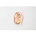 Matchstick Monkey Baby Weaning Section Plate - 3 Split Anti-Slip Silicone Plate for 12+ Months - Dusty Pink - Buy Online on GoSupps.com