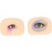 Didiseaon 3 Sets Makeup Practice Skin Eyeshadow Eye Makeup Board Blank Eye Shadow Skin Portable Exercise Board 6.9x5.2cmx3pcs Assorted Colorx3pcs - Buy Online on GoSupps.com