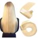 Hotlulana tape extensions real hair bleached blond (#613) Extensions real hair 22 inch/55cm 50g invisible 100% natural tape in extensions real hair 20PCs Skin Weft Extensions Real hair tape.#613 Blonde Blond 55cm-22 inch (20 pack)