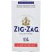 Zig-Zag - Slow Burning Rolling Papers Carton of 25 packs 50 Leafs per Pack Size 1 (2 Sizes) Available Easy Rolling 100% Natural Gum Arabic No Bleach Authentic (White) - Buy Online on GoSupps.com