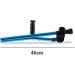 ATHUAHLR Forearm Crutches Adjustable Folding Medical Forearm Crutches(Pair) Portable Adult Elbow Arm Cuff Crutch Walker with Height Adjustable Collapsible Lightweight Aluminum Alloy Lightweight - Buy Online on GoSupps.com