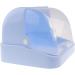 Liummrcy Anti-Dust Drying Rack & Storage Box - Blue Tableware Organizer for Bottles & Utensils | Buy Internationally - Buy Online on GoSupps.com