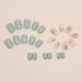 24 PCS Green Leaf Press On Nails - Short Square Glossy False Nails with Leaves Design - Reusable Pink Acrylic Nail Tips for Women & Girls - Buy Online on GoSupps.com