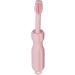 Baby Molar Toothbrush - Silicone Teething & Tooth Care for Babies (Pink) | Gentle Massage & Clean - Buy Online on GoSupps.com