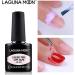 LagunaMoon Gel Nail Polish Set - Primer, Base Coat, Top Coat, Liquid Tape - 8ML (4pcs) - Buy Online on GoSupps.com