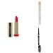 Max Factor Elite Agent Look - Color Elixir Lipstick Ruby Tuesday 715 + Masterpiece 2in1 Lash Wow Mascara Black + Brow Shaper Deep Brown 30 Priyanka Elite Agent Look