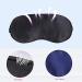 Silk Sleep Eye Mask - Padded Shade Patch for Women and Men - Black - Buy Online on GoSupps.com